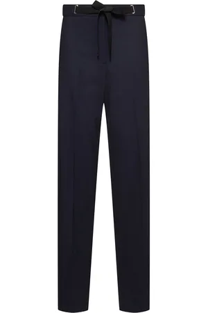Msgm Pantalones Rectos De Lana