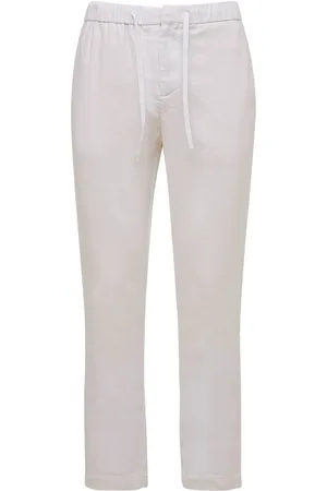 Frescobol Carioca Pantalones Chino De Lino Y Algodón