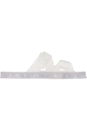 GCDS Sandalias Planas De Goma Con Logo