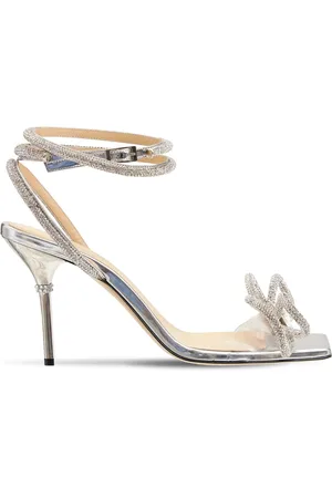 Mach & Mach Sandalias De Piel Y Pvc 95mm