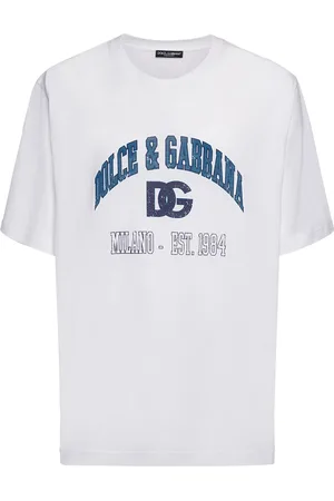 Dolce & Gabbana Camiseta De Algodón Con Logo