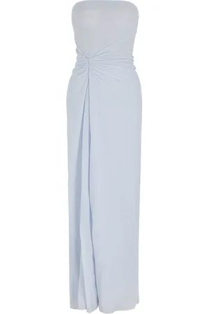 Giorgio Armani Vestido Largo De Jersey Drapeado