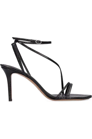 Isabel Marant Sandalias De Piel Estampado Pitón 85mm