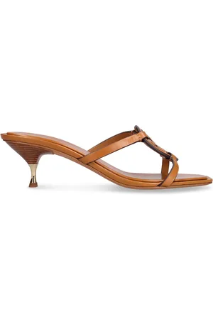 Tory Burch Mules De Piel 55mm
