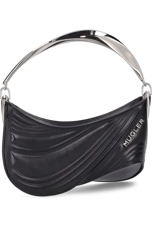 MUGLER Clutch De Piel Grabada