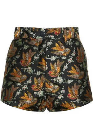 Etro Shorts Cortos Decorados