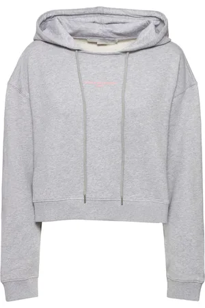 Stella McCartney Sudadera Corta Con Estampado Y Capucha