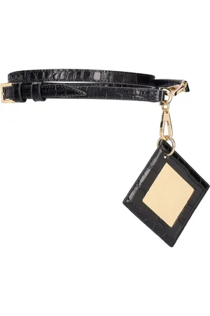 Tory Burch Cinturón De Piel Con Hebilla Logo 1,3cm
