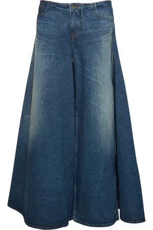 Y / PROJECT Falda Maxi De Denim