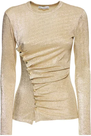 Paco rabanne Top Manga Larga De Jersey Stretch