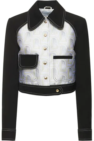 Casablanca Chaqueta De Jacquard Con Botones
