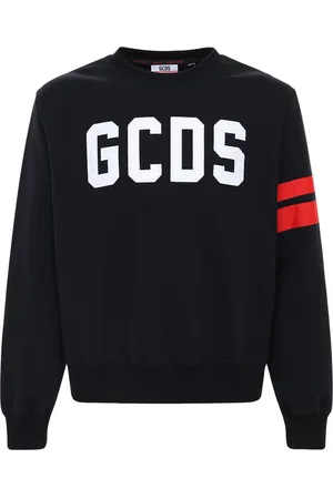 GCDS Sudadera De Algodón Con Logo