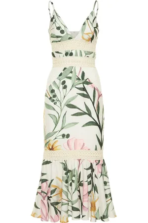 PATBO Vestido Midi Con Estampado