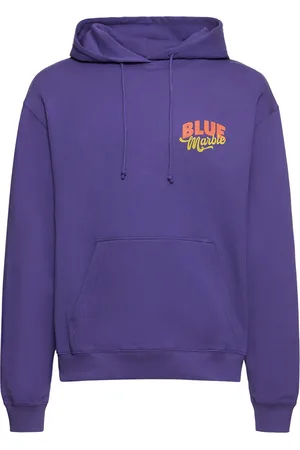 Bluemarble Sudadera De Algodón Con Estampado