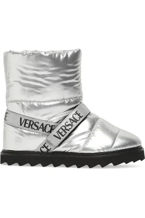 VERSACE Botas De Nieve De Nylon Pespunteado