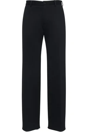 Dolce & Gabbana Pantalones Anchos De Jersey De Algodón