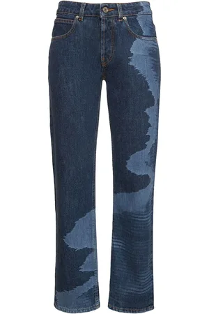 Missoni Jeans Rectos De Denim De Algodón