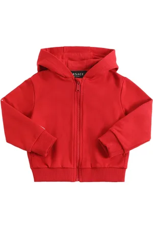 VERSACE Sudadera De Algodón Con Capucha
