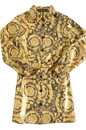VERSACE Vestido Camisero De Sarga