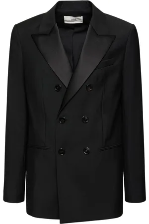 Ami Chaqueta Cruzada De Lana