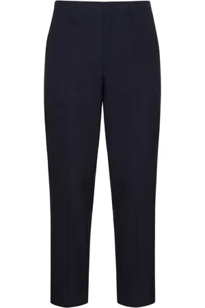 DRIES VAN NOTEN Pantalones De Lana Recta