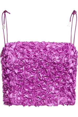 ROTATE Top Corto Con Flores