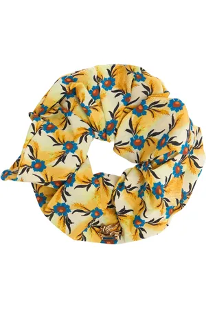 Etro Scrunchie De Seda Estampada