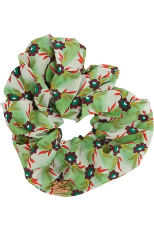 Etro Scrunchie De Seda Estampada