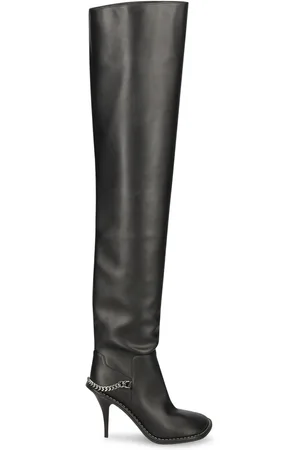 Stella McCartney Botas Mosqueteras De Piel Sintética 95mm