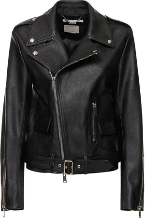 Stella McCartney Chaqueta Biker De Piel Sintética