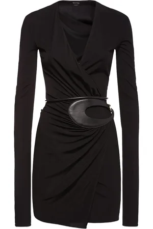 Tom Ford Vestido Corto Cruzado De Jersey