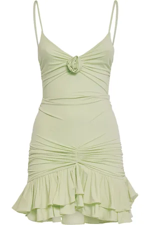BLUMARINE Vestido Corto De Jersey Drapeado