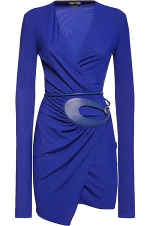 Tom Ford Vestido Corto Envolvente Jersey