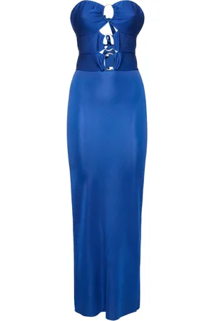 Tom Ford Vestido Largo De Jersey Sin Tirantes