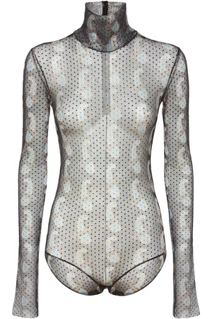 Etro Body De Tul De Pointelle