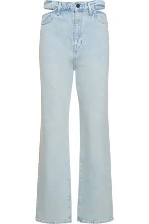 Triarchy Jeans Rectos De Denim Con Cintura Alta