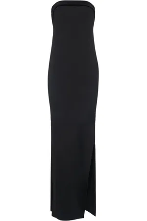 Tom Ford Vestido De Seda Georgette Sin Tirantes