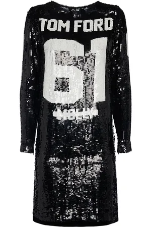 Tom Ford Vestido Corto De Lentejuelas