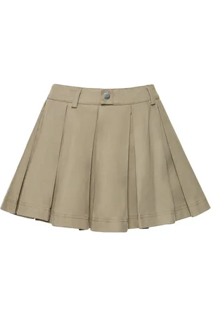 Cannari Concept Minifalda Plisada De Algodón