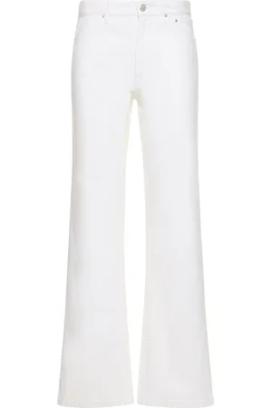 Gauchere Jeans Rectos De Denim Con Cintura Baja