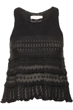Marant Etoile Top De Algodón Crochet