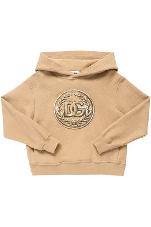 Dolce & Gabbana Sudadera De Algodón Estampada Con Capucha