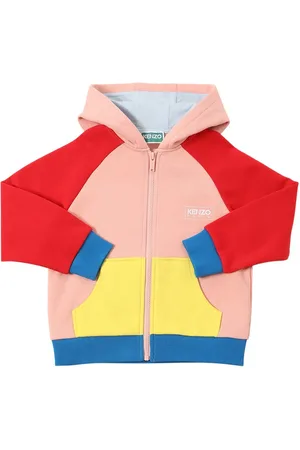 Kenzo Sudadera De Algodón Color Block
