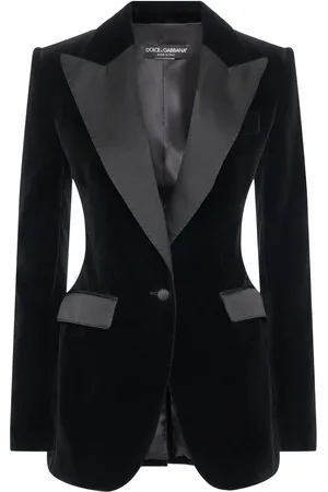 Dolce & Gabbana Chaqueta Esmoquin De Terciopelo