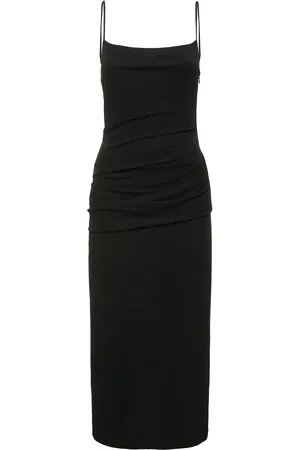 Proenza Schouler Vestido Midi De Viscosa