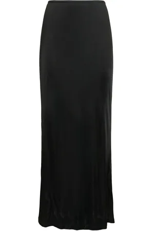 Helmut Lang Falda Larga De Jersey