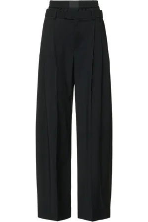 Alexander Wang Pantalones Plisados Con Boxers