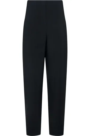 Sportmax Pantalones Anchos De Cady De Viscosa