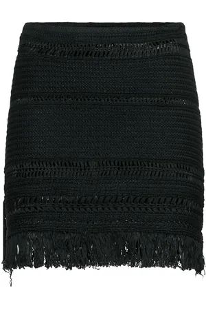 Marant Etoile Minifalda Macramé Con Flecos