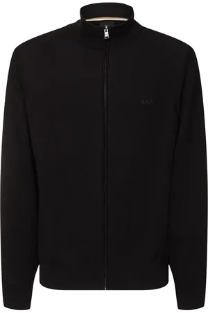 HUGO BOSS Sudadera De Algodón Con Cremallera